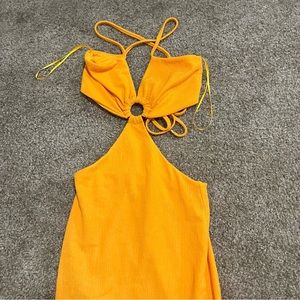 HELLO MOLLY CUT OUT DRESS